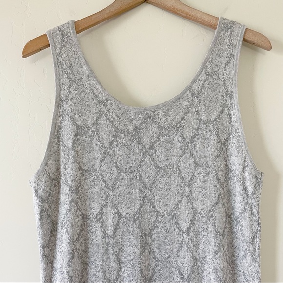 Stitches & Stripes Snakeskin Print Midi Tank Dress - Picture 6 of 10